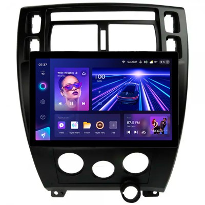 Штатна магнітола Teyes CC3 6+128 Gb Hyundai Tucson 1 2004-2009 Black 13" 2k