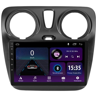 Штатна магнітола SIGMA E9232 ANDROID 10 2+32 Gb Renault Dokker 2012-2020 9"