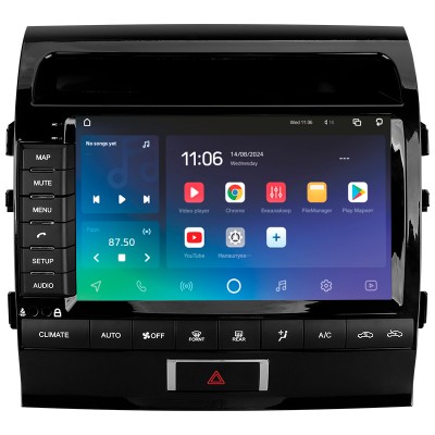 Штатна магнітола SIGMA PRO 9432 ANDROID 10 4+32 Gb 4G DSP Toyota Land Cruiser 11 200 (F2) 2007-2015 (A) 9" (L3)