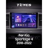 Штатна магнітола Teyes CC3 4+64 Gb Kia Sportage 4 QL 2018-2022 (B) 9" 2k