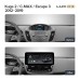 Штатна магнітола Teyes LUX ONE 6+128 Gb з коловим оглядом 360° Ford Kuga 2 C-MAX Escape 3 2012-2019 12.3" (L2)