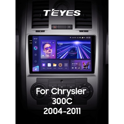Штатна магнітола Teyes CC3 6+128 Gb з коловим оглядом 360° Chrysler 300C 1 2004-2011 9" 2k (L1)