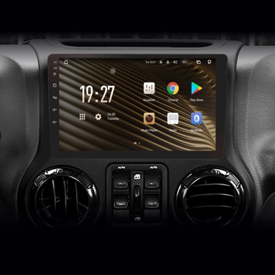 Штатна магнітола SIGMA S10432 ANDROID 10 4+32 Gb 4G DSP Jeep Wrangler 3 JK 2010-2017 (L15) 10" (L1)