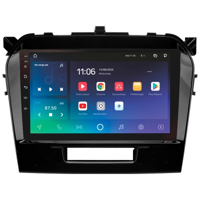 Штатна магнітола SIGMA PRO 9432 ANDROID 10 4+32 Gb 4G DSP Suzuki Vitara 4 2014-2018 9"