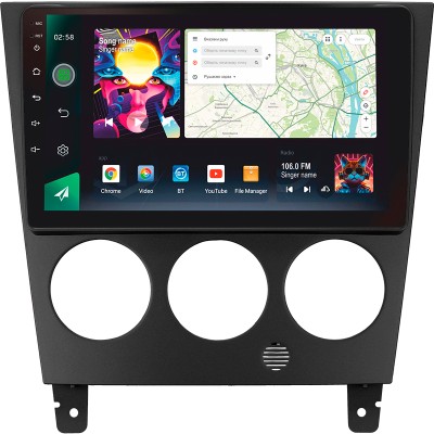 Штатна магнітола SIGMA PRO 9464 ANDROID 10 4+64 Gb 4G DSP Subaru Impreza GD GG 2002-2007 9"