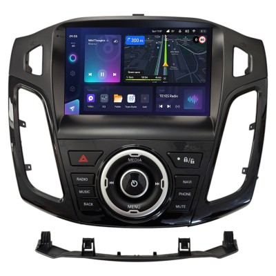 Штатна магнітола Teyes CC3L 4+64 Gb Ford FOCUS 3 2012-2019 A-MOD black UV 9"