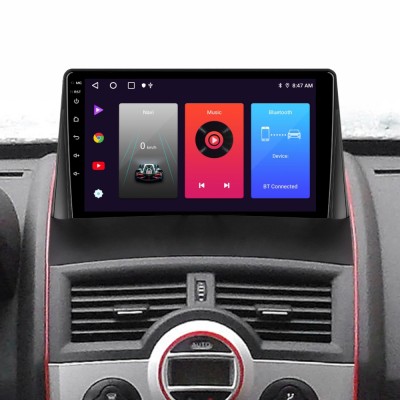 Штатна магнітола SIGMA F9216 ANDROID 10 2+32 Gb Renault Megane 2 2002-2009 9"