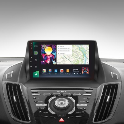 Штатна магнітола SIGMA PRO 9464 ANDROID 10 4+64 Gb 4G DSP Ford Kuga 2 Escape 3 2012 - 2019 (A) 9"