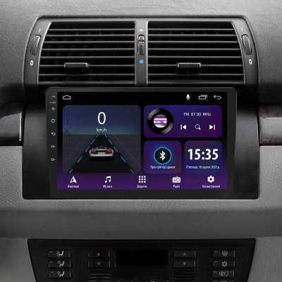 Штатна магнітола SIGMA E9232 ANDROID 10 2+32 Gb BMW X5 E39 E53 1999 - 2006 9"