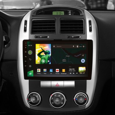 Штатна магнітола SIGMA X9464 ANDROID 10 4+64 Gb 4G DSP Kia Cerato 1 LD 2004-2008 (F2) 9"