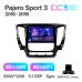 Штатна магнітола Teyes CC3 6+128 Gb Mitsubishi Pajero Sport 3 2016-2018 9" 2k