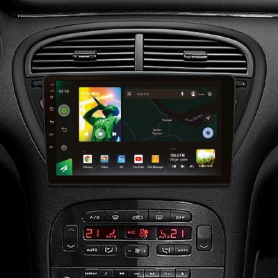 Штатна магнітола SIGMA X9464 ANDROID 10 4+64 Gb 4G DSP Peugeot 607 2004-2010 9" (L1)