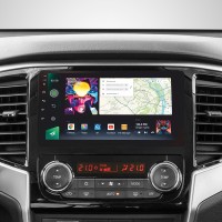 Штатна магнітола SIGMA PRO 9464 ANDROID 10 4+64 Gb 4G DSP Mitsubishi L200 5 2018-2020 (F2) 9"
