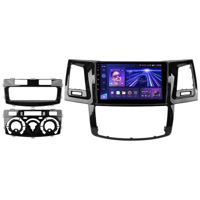 Штатна магнітола Teyes CC3 6+128 Gb Toyota Fortuner 1 AN50 AN60 HILUX Revo Vigo (F2) 2005-2007 9" 2k
