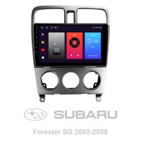 Штатна магнітола SIGMA F9216 ANDROID 10 2+32 Gb Subaru Forester SG 2002-2008 9"