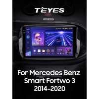 Штатна магнітола Teyes CC3 4+64 Gb Mercedes Benz Smart Fortwo 3 C453 A453 W453 2014-2020 9" 2k (L1)