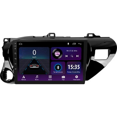 Штатна магнітола SIGMA E10232 ANDROID 10 2+32 Gb Toyota Hilux Pick Up AN120 2015-2020 10"
