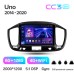 Штатна магнітола Teyes CC3 6+128 Gb з коловим оглядом 360° Fiat Uno 2014-2020 9" 2k (L1)