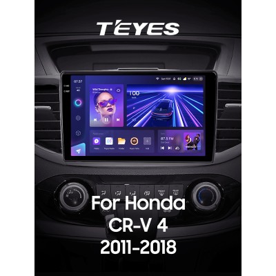 Штатна магнітола Teyes CC3 4+64 Gb Honda CR-V CRV 4 RM RE (9 inch) 2011-2018 (A) 9" 2k