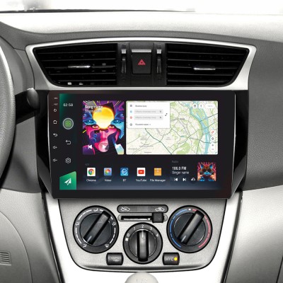 Штатна магнітола SIGMA PRO 10464 ANDROID 10 4+64 Gb 4G DSP Nissan Sentra B17 2012-2017 10"