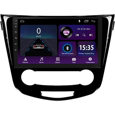 Штатна магнітола SIGMA E10232 ANDROID 10 2+32 Gb Nissan X-Trail X Trail 3 T32 2013-2022- (F1) Manual air conditioning (AB) 10"