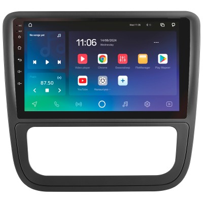 Штатна магнітола SIGMA PRO 9432 ANDROID 10 4+32 Gb 4G DSP Volkswagen Scirocco 3 III Mk3 2008-2014 (F1) 9"