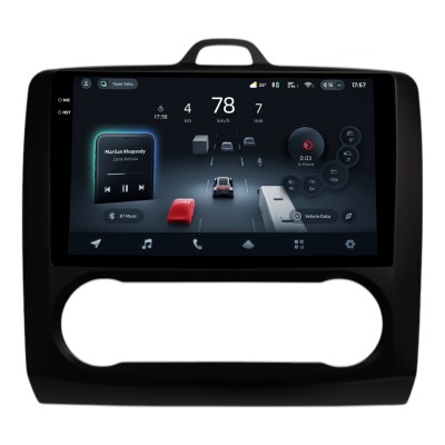 Штатна магнітола Teyes CC4 Pro 12+256 Gb Ford FOCUS 2004-2014 AT AC Black 9" 2k