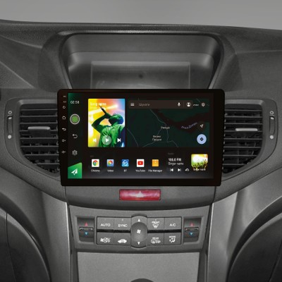 Штатна магнітола SIGMA X9464 ANDROID 10 4+64 Gb 4G DSP Honda Accord 8 2008-2012 9"