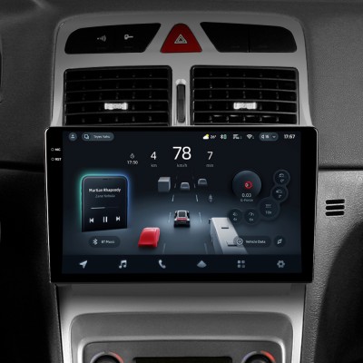 Штатна магнітола Teyes CC4 Pro 12+256 Gb Peugeot 307 1 2001-2008 9" 2k