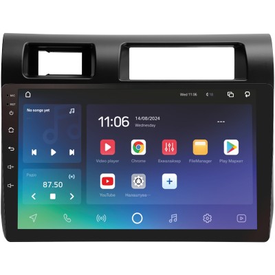 Штатна магнітола SIGMA PRO 9432 ANDROID 10 4+32 Gb 4G DSP Toyota Land Cruiser 70 Series LC 79 2007-2020 9"