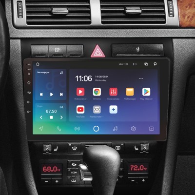 Штатна магнітола SIGMA PRO 9432 ANDROID 10 4+32 Gb 4G DSP Audi A6 2 1997-2004 S6 2 1999-2004 RS6 1 2002-2006 9"