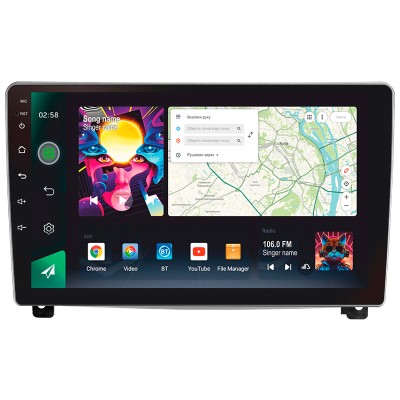 Штатна магнітола SIGMA PRO 9464 ANDROID 10 4+64 Gb 4G DSP Peugeot 407 1 2004 - 2011 (F1) 9" (L2)