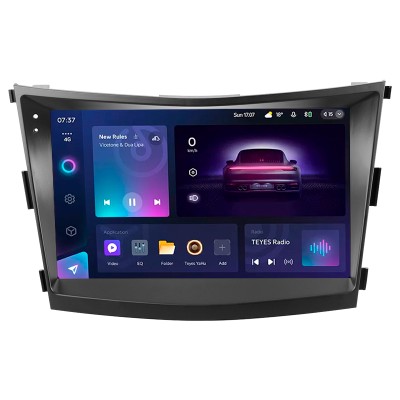 Штатна магнітола Teyes CC3 6+128 Gb з коловим оглядом 360° SsangYong Tivoli 2015-2019 9" 2k (L1)