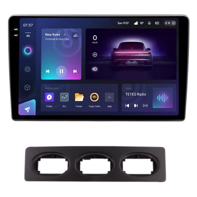 Штатна магнітола Teyes CC3 6+128 Gb з коловим оглядом 360° Chery QQ3 2004-2012 Black 9" 2k