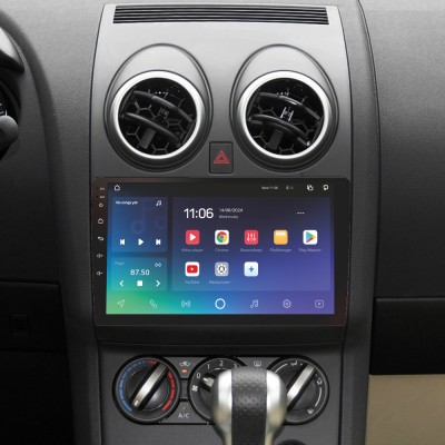 Штатна магнітола SIGMA X9432 ANDROID 10 4+32 Gb 4G DSP Nissan Qashqai 1 J10 2006-2013 (F1) 9"