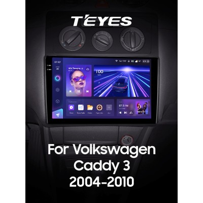 Штатна магнітола Teyes CC3 4+32 Gb Volkswagen Caddy 2K 3 III 2004 - 2010 10" 2k