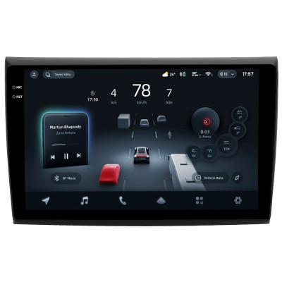 Штатна магнітола Teyes CC4 Pro 8+128 Gb Fiat Bravo 198 2 II 2007-2014 9" 2k (L1)