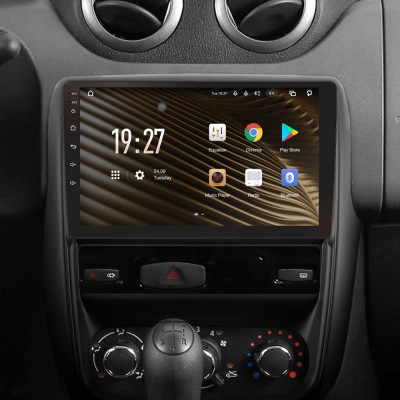Штатна магнітола SIGMA S9432 ANDROID 10 4+32 Gb 4G DSP Renault Duster 1 2010-2015 For Nissan terrano 3 2014-2022 9"