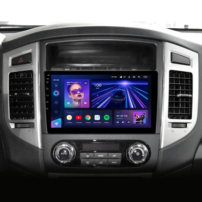 Штатна магнітола Teyes CC3 4+32 Gb Mitsubishi Pajero 4 V80 V90 2006-2024 9"