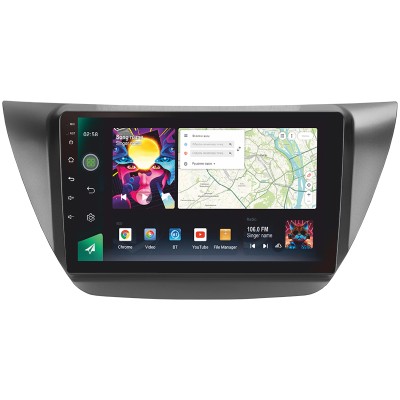 Штатна магнітола SIGMA PRO 9464 ANDROID 10 4+64 Gb 4G DSP Mitsubishi Lancer 9 CS 2000-2010 9"