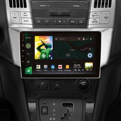 Штатна магнітола SIGMA X9464 ANDROID 10 4+64 Gb 4G DSP Lexus RX300 RX330 RX350 RX400H Toyota harrier 2003-2009 9"