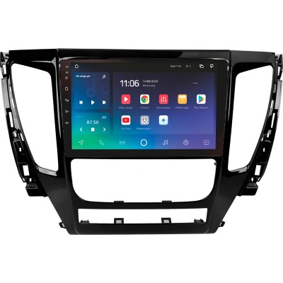 Штатна магнітола SIGMA PRO 9432 ANDROID 10 4+32 Gb 4G DSP Mitsubishi Pajero Sport 3 2016-2018 9"