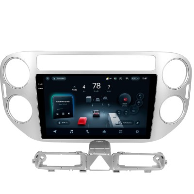 Штатна магнітола Teyes CC4 Pro 8+128 Gb Volkswagen Tiguan 1 NF 2006-2017 (F2) 9" 2k