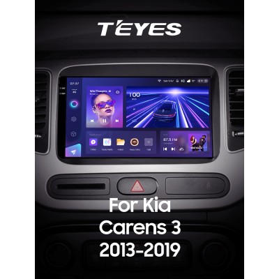 Штатна магнітола Teyes CC3 4+64 Gb Kia Carens RP 3 III 2013-2019 9" 2k