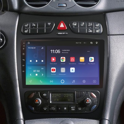 Штатна магнітола SIGMA PRO 9432 ANDROID 10 4+32 Gb 4G DSP Mercedes Benz CLK Class C209 A209 (F2) 2002-2005 9" (L1)