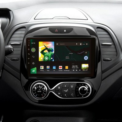 Штатна магнітола SIGMA X9464 ANDROID 10 4+64 Gb 4G DSP Renault Kaptur 2016-2019 (F2) 9"