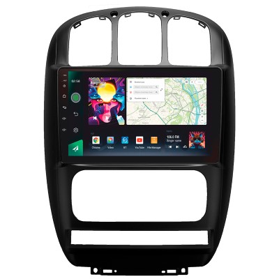 Штатна магнітола SIGMA PRO 10464 ANDROID 10 4+64 Gb 4G DSP Dodge Caravan 4 For Chrysler Voyager RG RS For Town and Country RS 2000-2007 (A) 10" (L1)