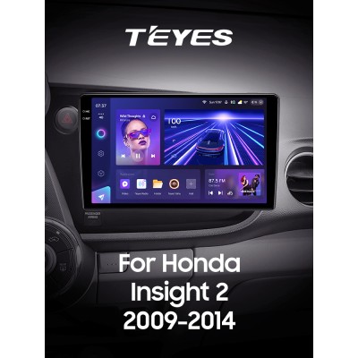 Штатна магнітола Teyes CC3 6+128 Gb Honda Insight 2 LHD 2009-2014 9" 2k