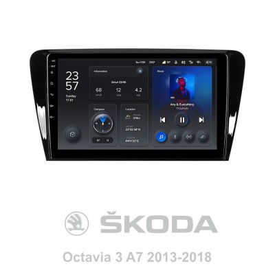 Штатна магнітола Teyes X1 2+32Gb Skoda Octavia 3 A7 2013-2018 (A) 10"