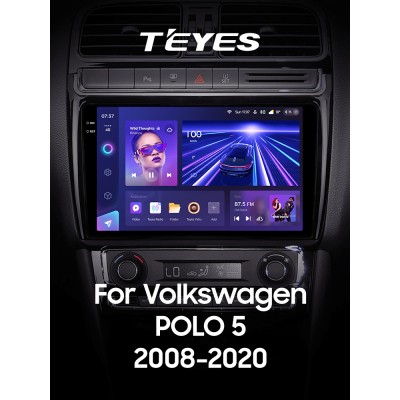 Штатна магнітола Teyes CC3 4+64 Gb Volkswagen POLO 5 (F1) 2008-2020 9" 2k
